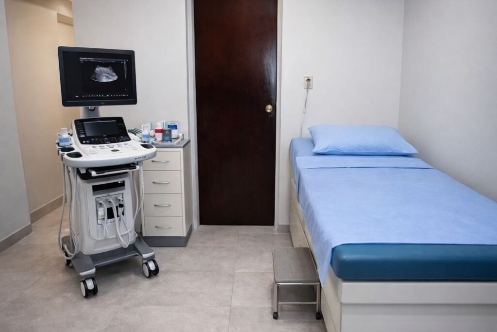 Consultorio de ginecologìa integral San Nicolas  camilla de exploracion